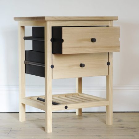 Beaumont Side Table 2 Drawer