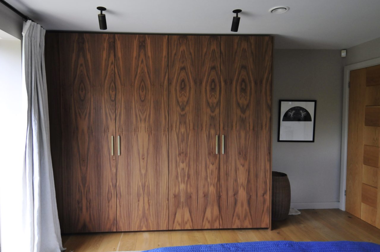 walnut wardrobe totnes