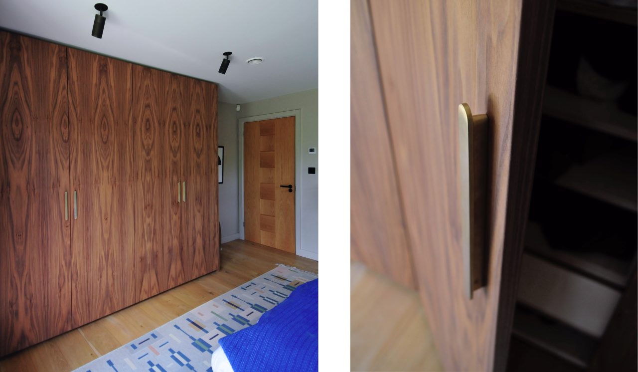 walnut wardrobe